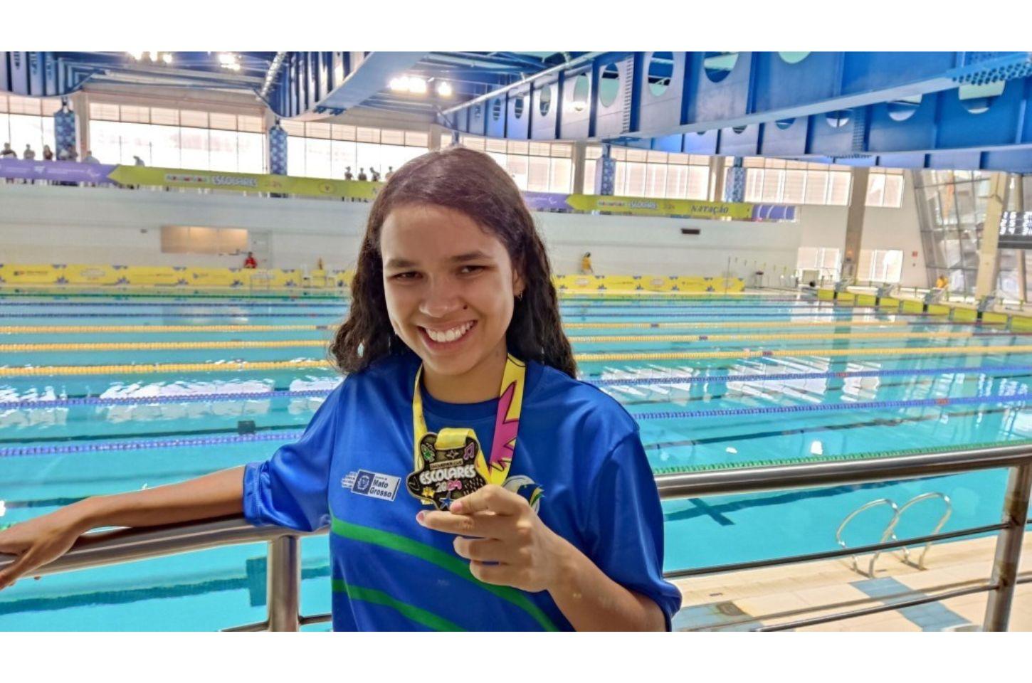 Delegação de Mato Grosso conquista 50 medalhas nas Paralimpíadas Escolares em SP