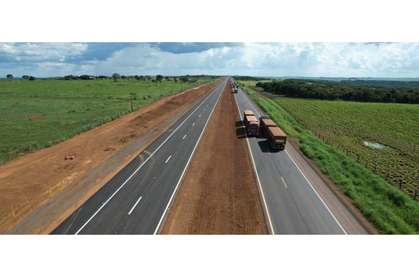 Entre Posto Gil e Nova Mutum: Duplicação da BR-163 reduz em 82% número de mortes e 71% de feridos