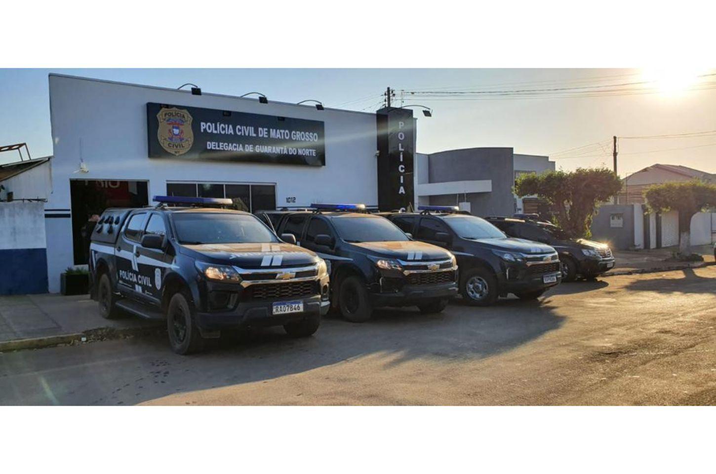 Criminoso flagrado com arma, munições e joias é preso pela Polícia Civil em Guarantã do Norte