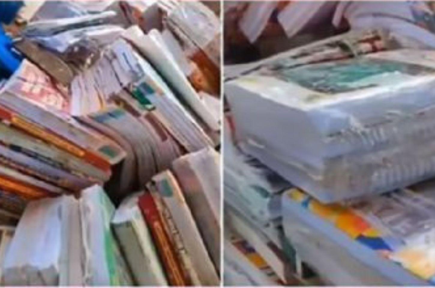livros didáticos são encontrados ainda embalados em aterro sanitário de MT