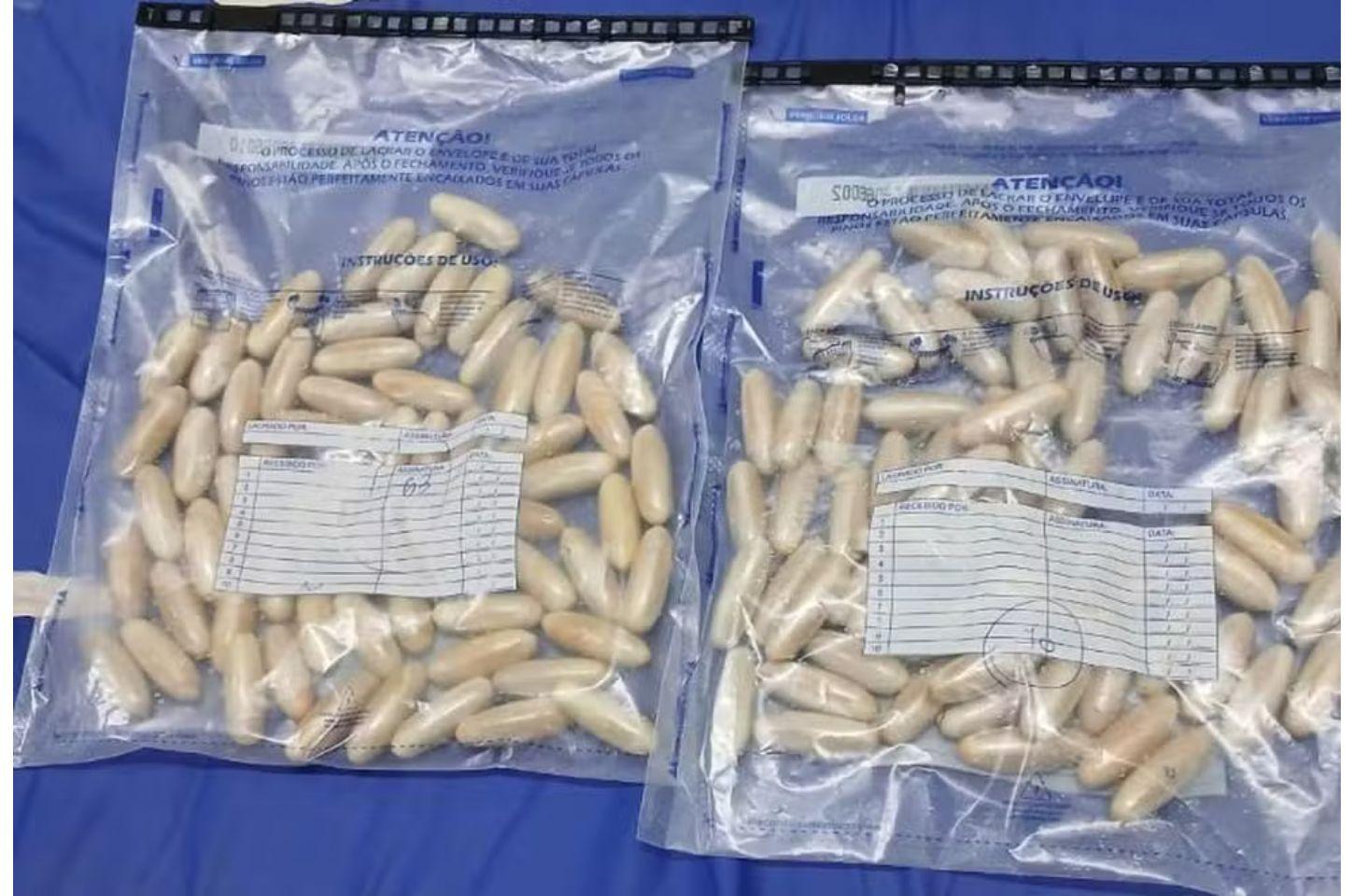 Trio boliviano é preso por tráfico de drogas em MT e passa por cirurgia para retirar 100 cápsulas de cocaína do estômago