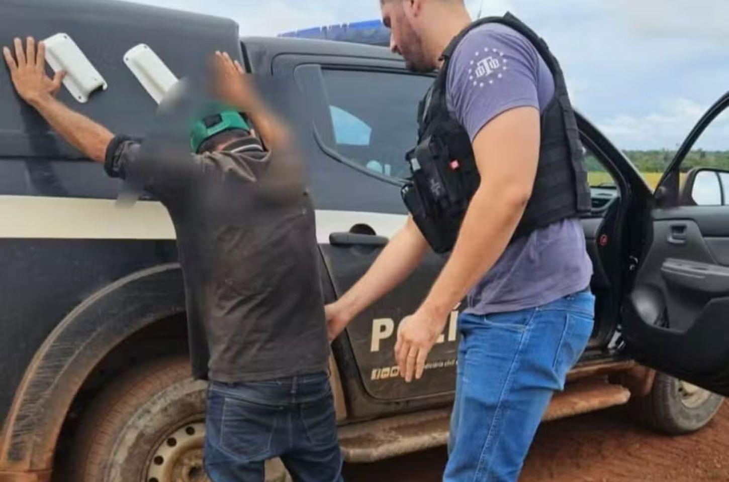Preso após tentar sequestrar criança duas vezes no mesmo dia em MT tem passagens por outros 4 crimes