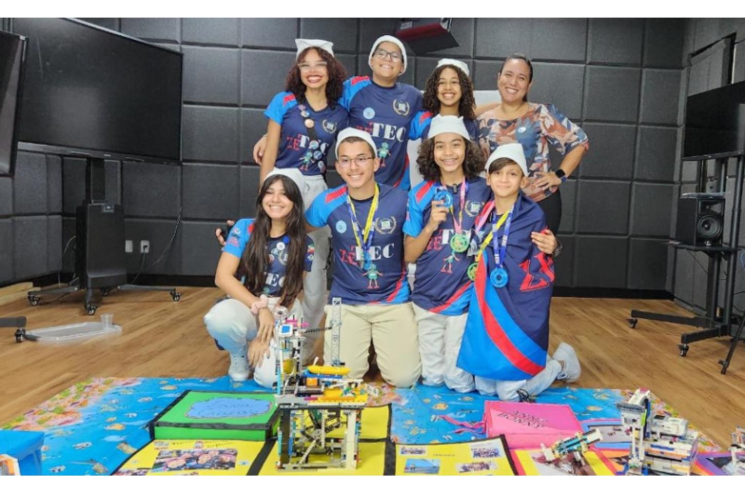 Alunos de Mato Grosso são selecionados para campeonato de robótica em Brasília