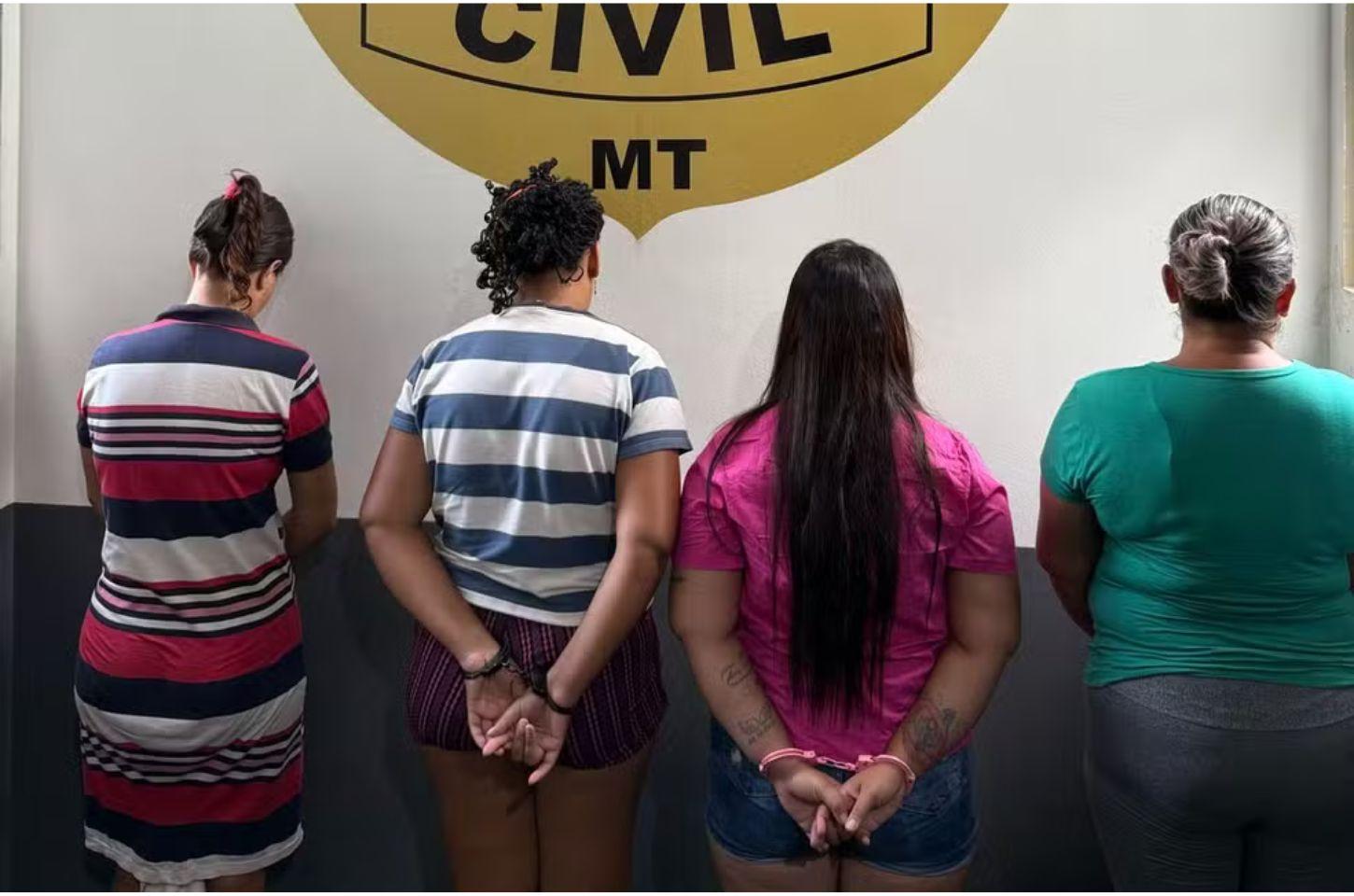 Mulheres são presas em MT suspeitas de se passarem por médicas para aplicar golpes em familiares de pacientes com câncer em Teresina