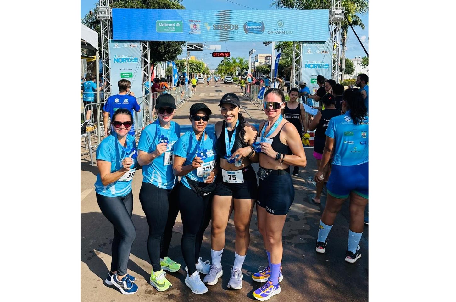 Atletas de Terra Nova do Norte participam da 3ª Corrida do Nortão promovida pela TV Centro América