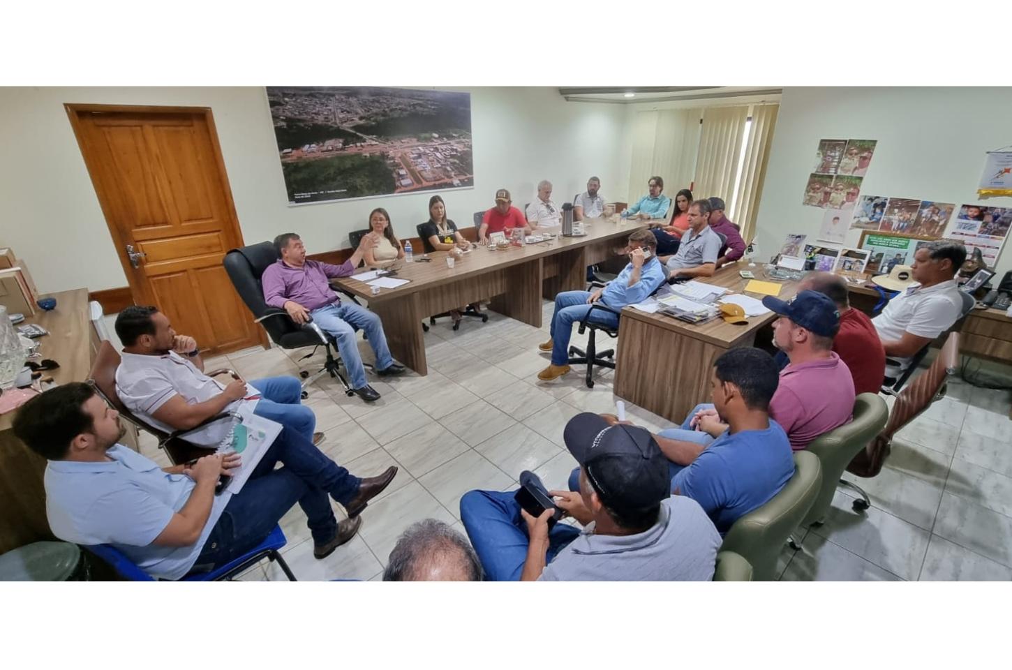 Lideranças Municipais se reúnem com prefeito Pascoal para alinhar ações de gestão em Terra Nova do Norte