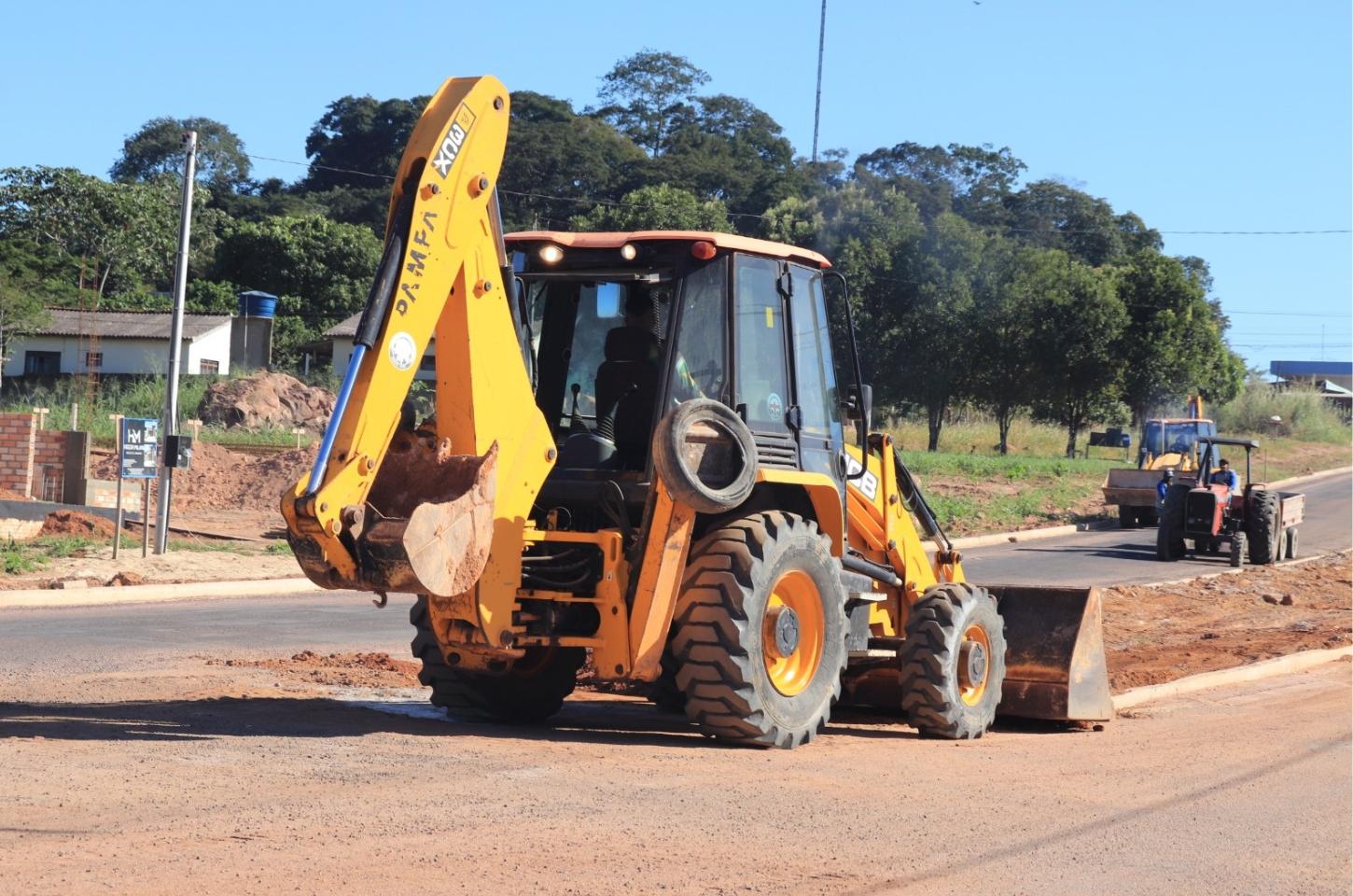 Obras Avançam na Avenida Manoel Ramos em Terra Nova do Norte
