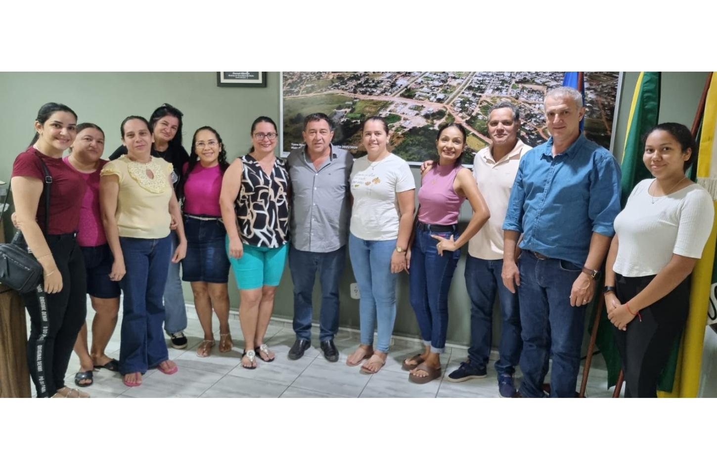 Prefeitura de Terra Nova do Norte realiza reunião com auxiliares de sala para equiparação salarial