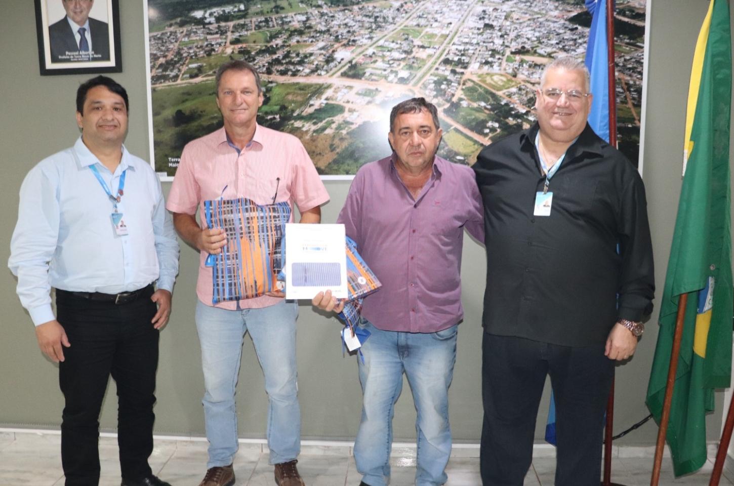 Visita da equipe de gerentes da Caixa Econômica Federal fortalece parceria com o município de Terra Nova do Norte