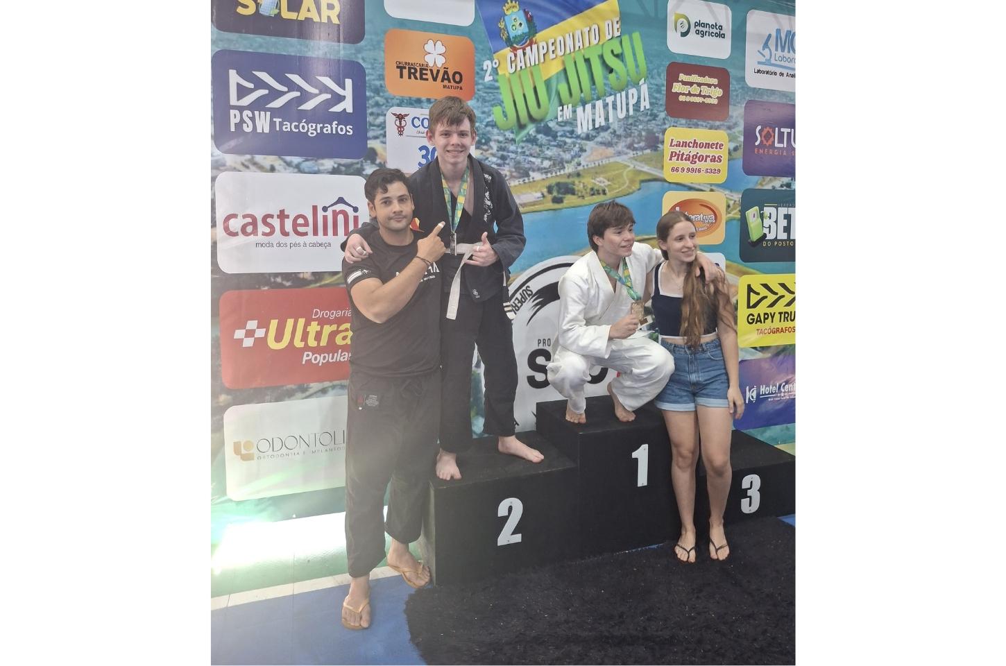 Terra Nova do Norte participa do 2º Campeonato de Jiu-Jitsu de Matupá e conquista 21 medalhas