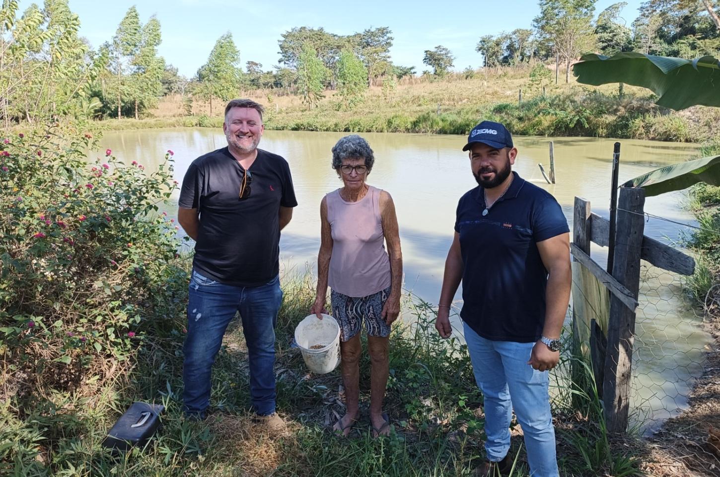 Terra Nova do Norte retoma acompanhamento técnico para piscicultores do município