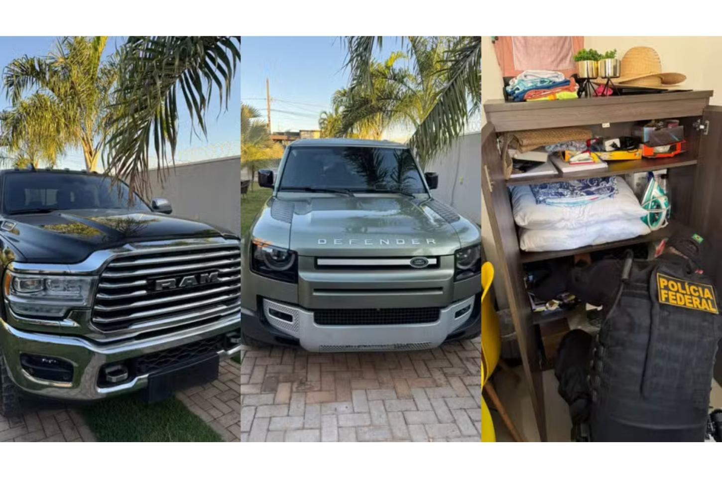 Grupo investigado por enviar drogas e armas de MT para outros estados em carros alugados é alvo da PF