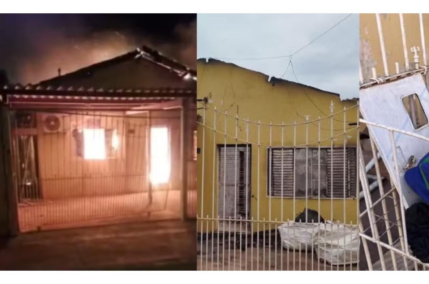 Advogada é ameaçada com machado e foge horas antes do ex-marido incendiar casa em Cuiabá