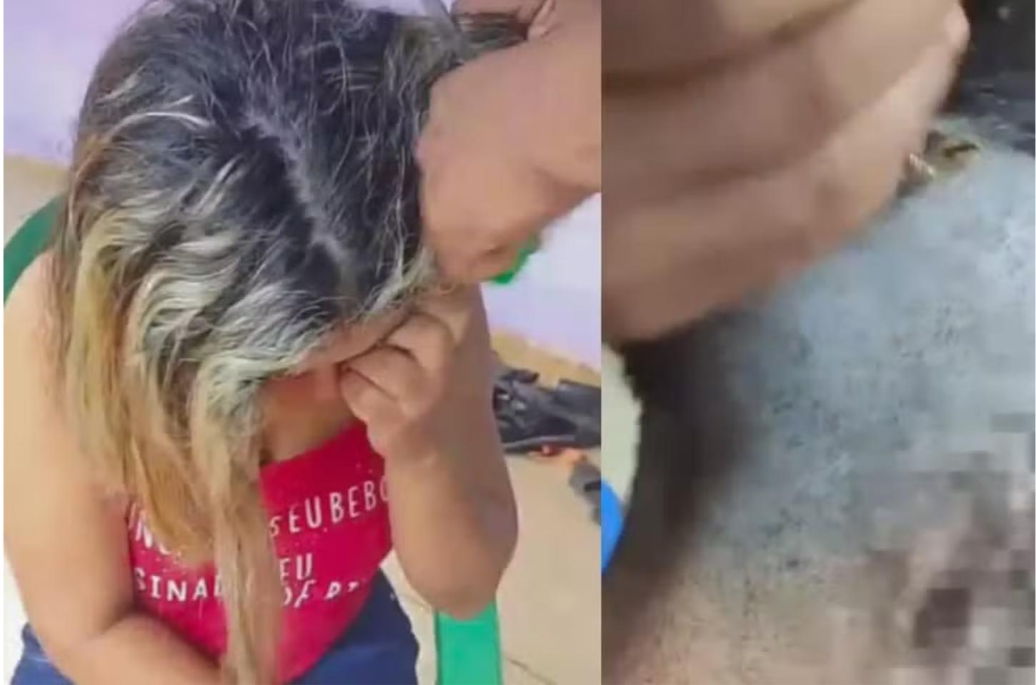 Mulher tem cabeça raspada por ex-marido que não aceitava fim do relacionamento em MT