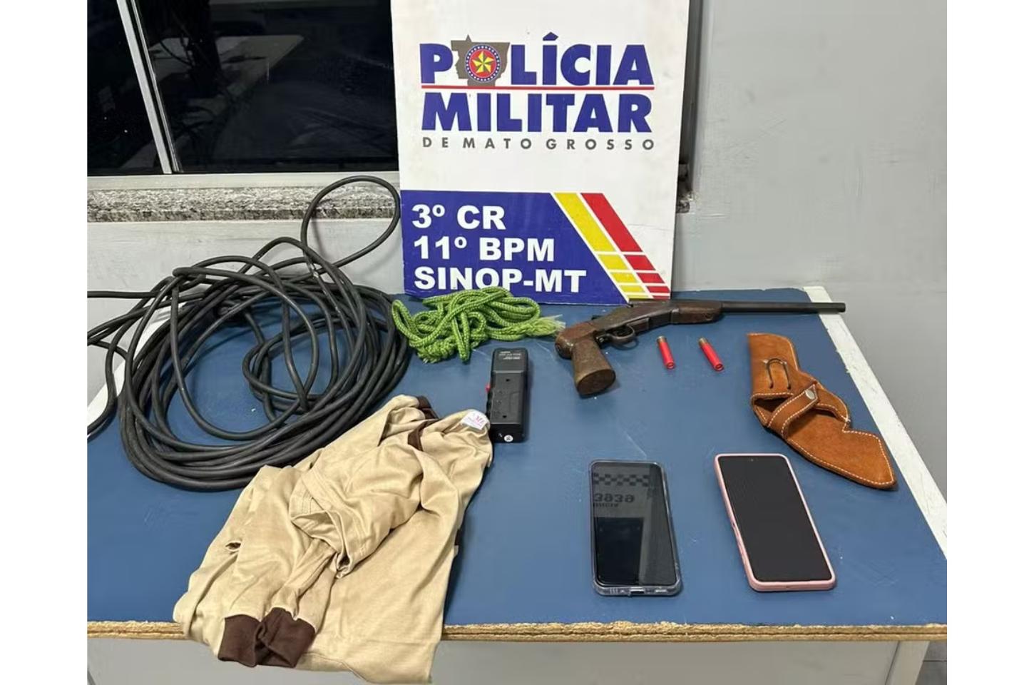 Suspeito de integrar 'tribunal do crime' de facção morre em confronto com a polícia após sequestro em Sinop