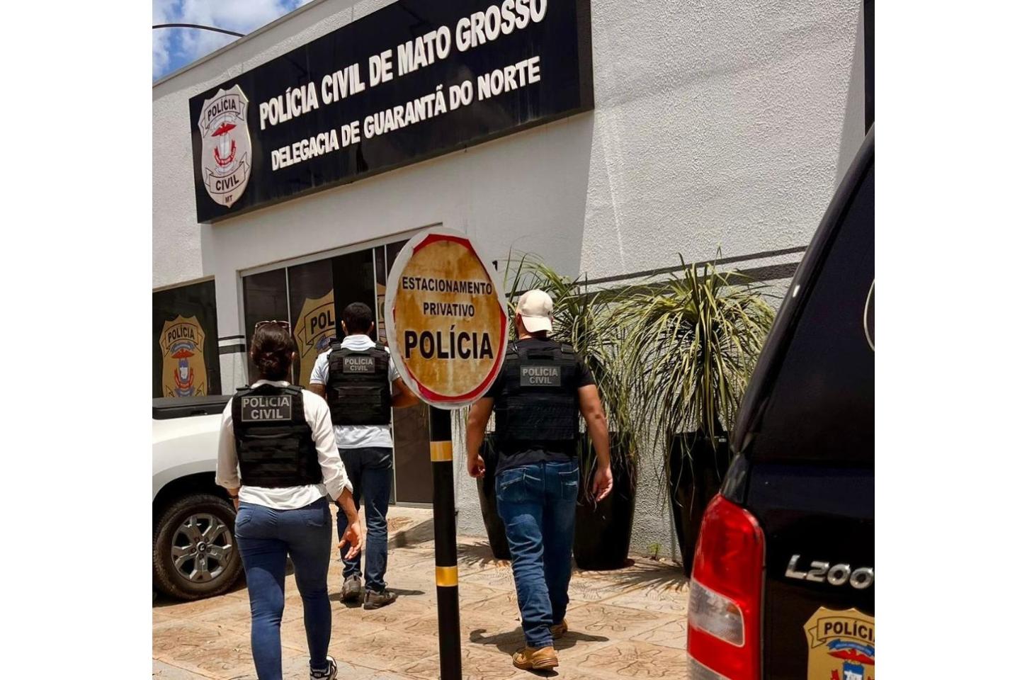 Em Guarantã do Norte polícia Civil prende homem por ameaçar e agredir companheira grávida com o objetivo de provocar aborto