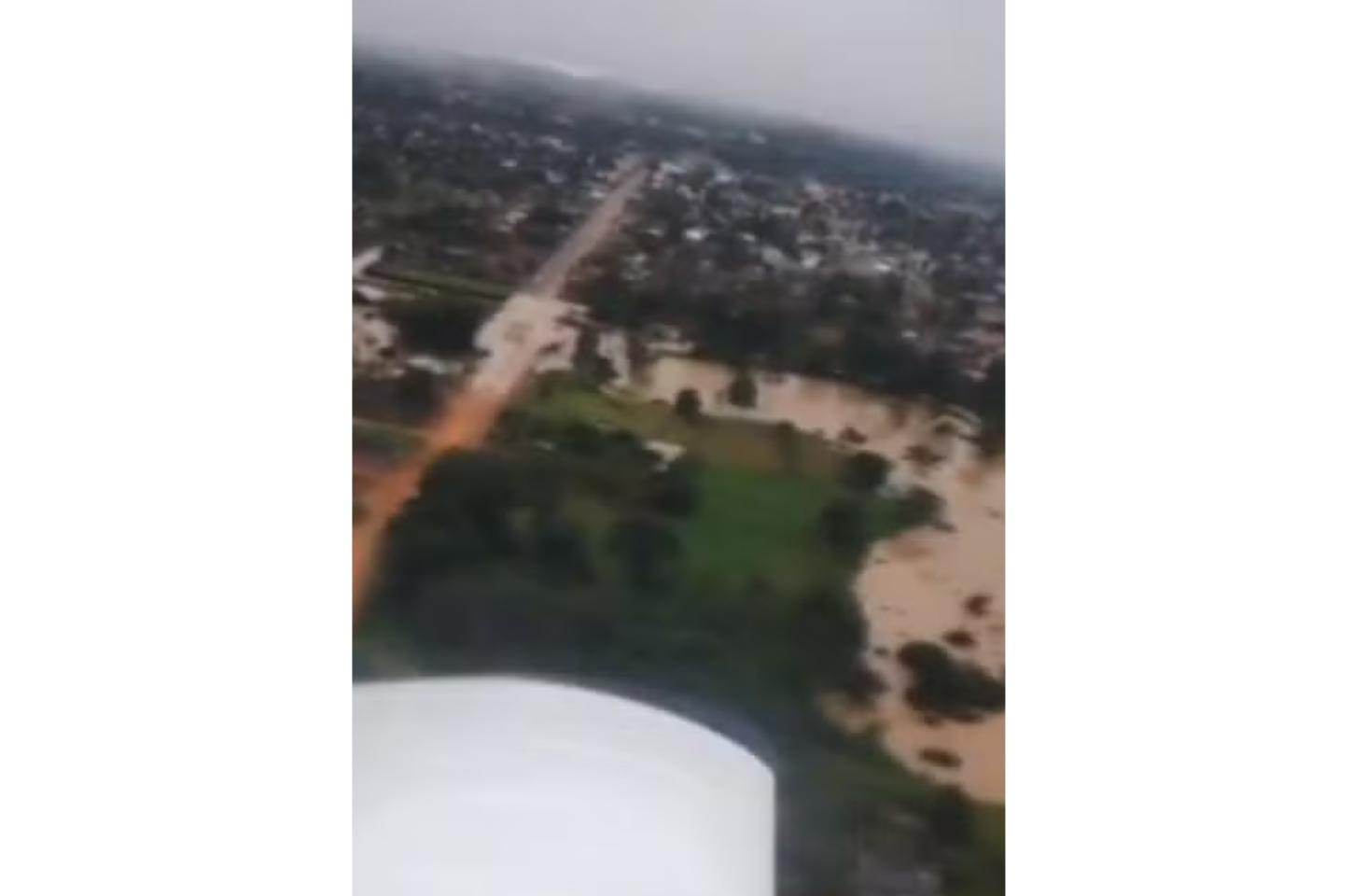 Córrego transborda e atinge 40 casas no interior de MT; prefeito descarta emergência