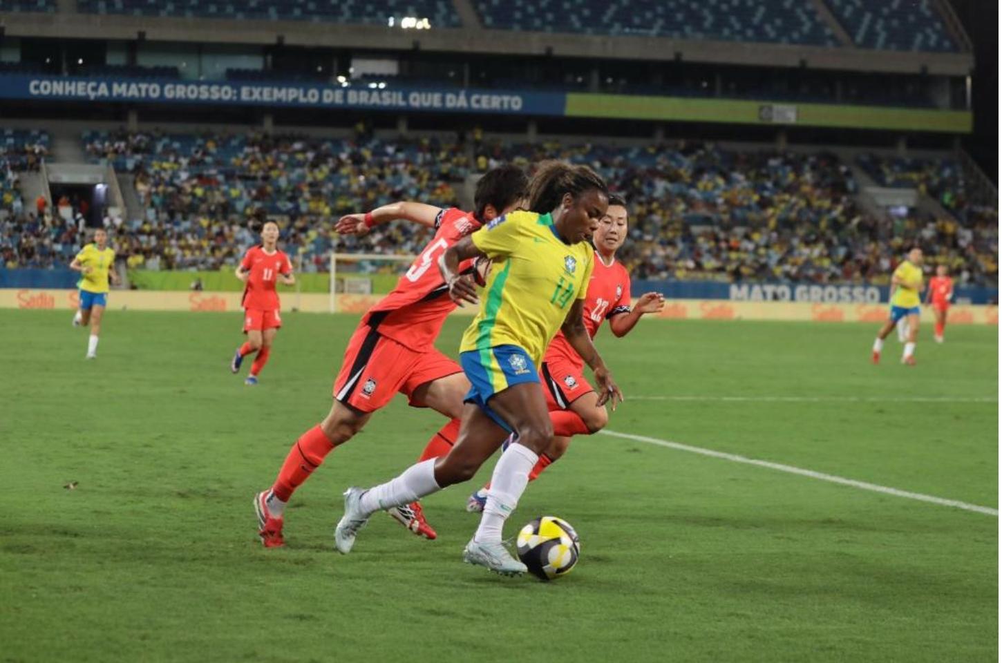 “Jogos da seleção feminina em Cuiabá incentivam e impulsionam o esporte no Estado